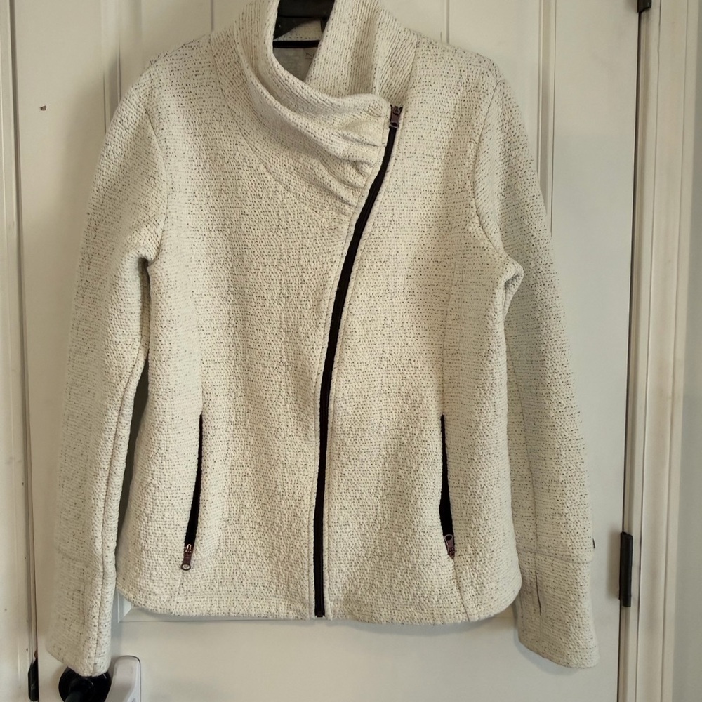 CALIA by Carrie Underwood Cream Teddy Jacket